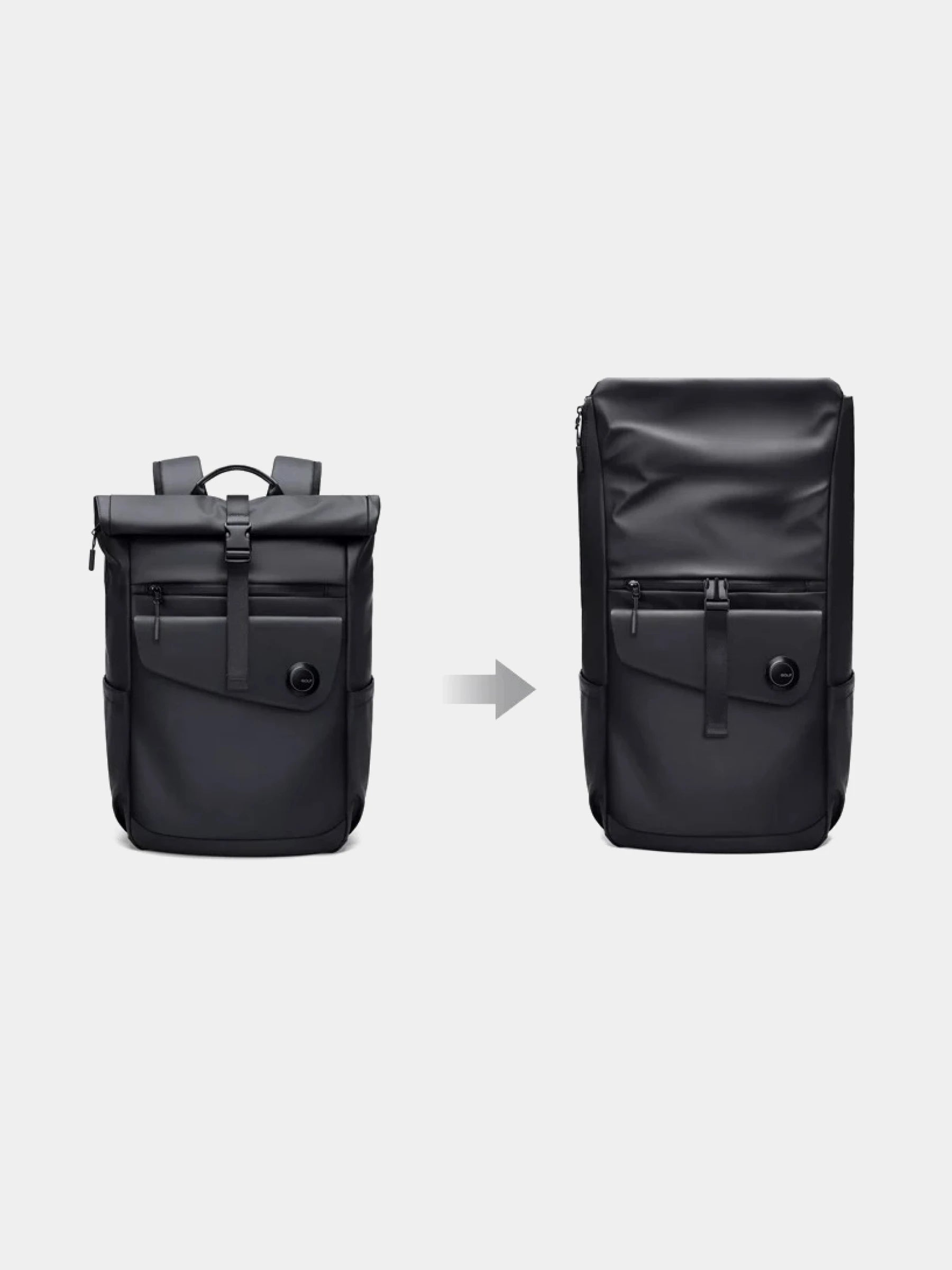 Oxford Rolltop Travel Backpack T13