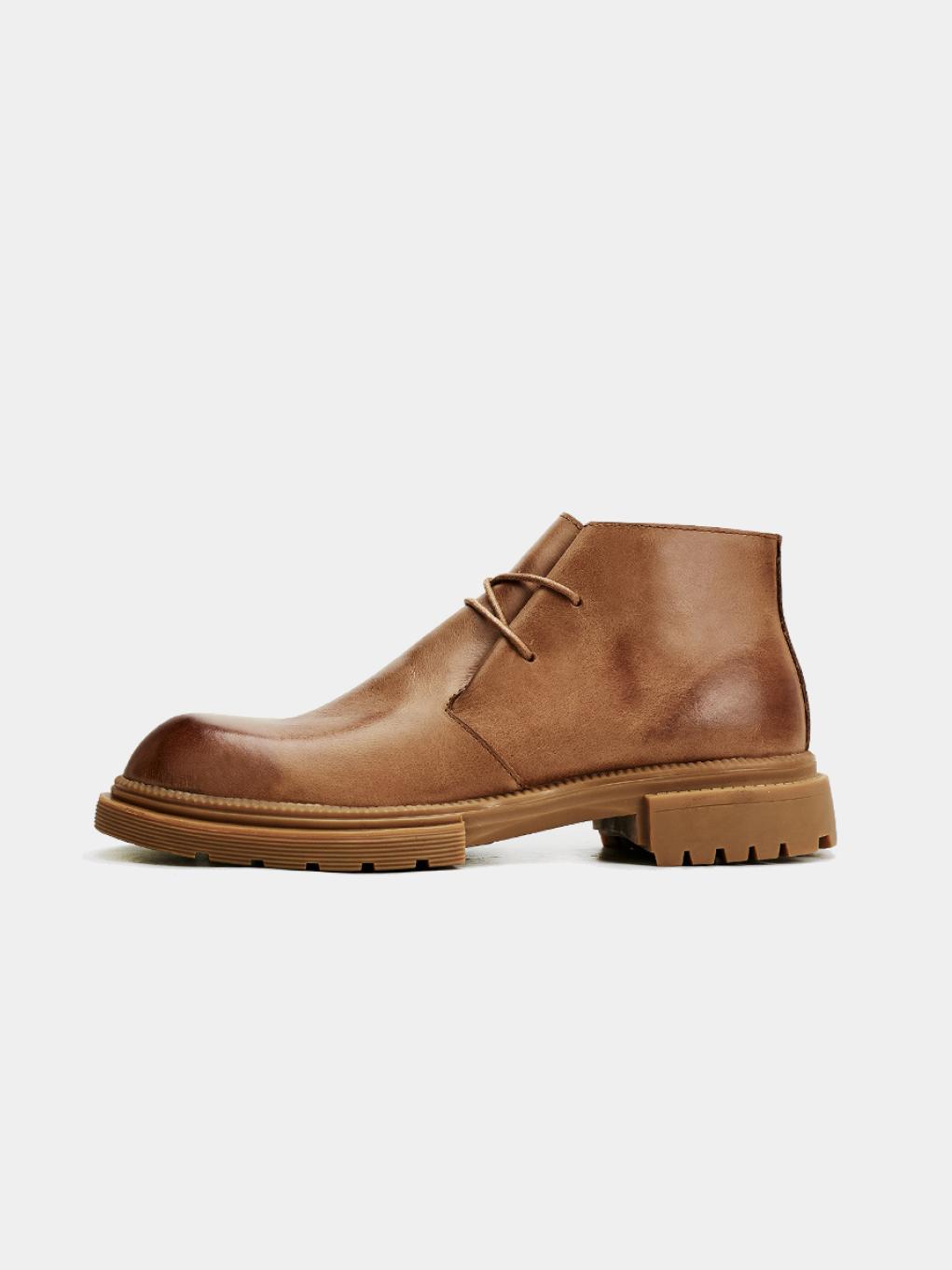Cowhide Fleece-Lined Work Boots BF02 - Trostoo