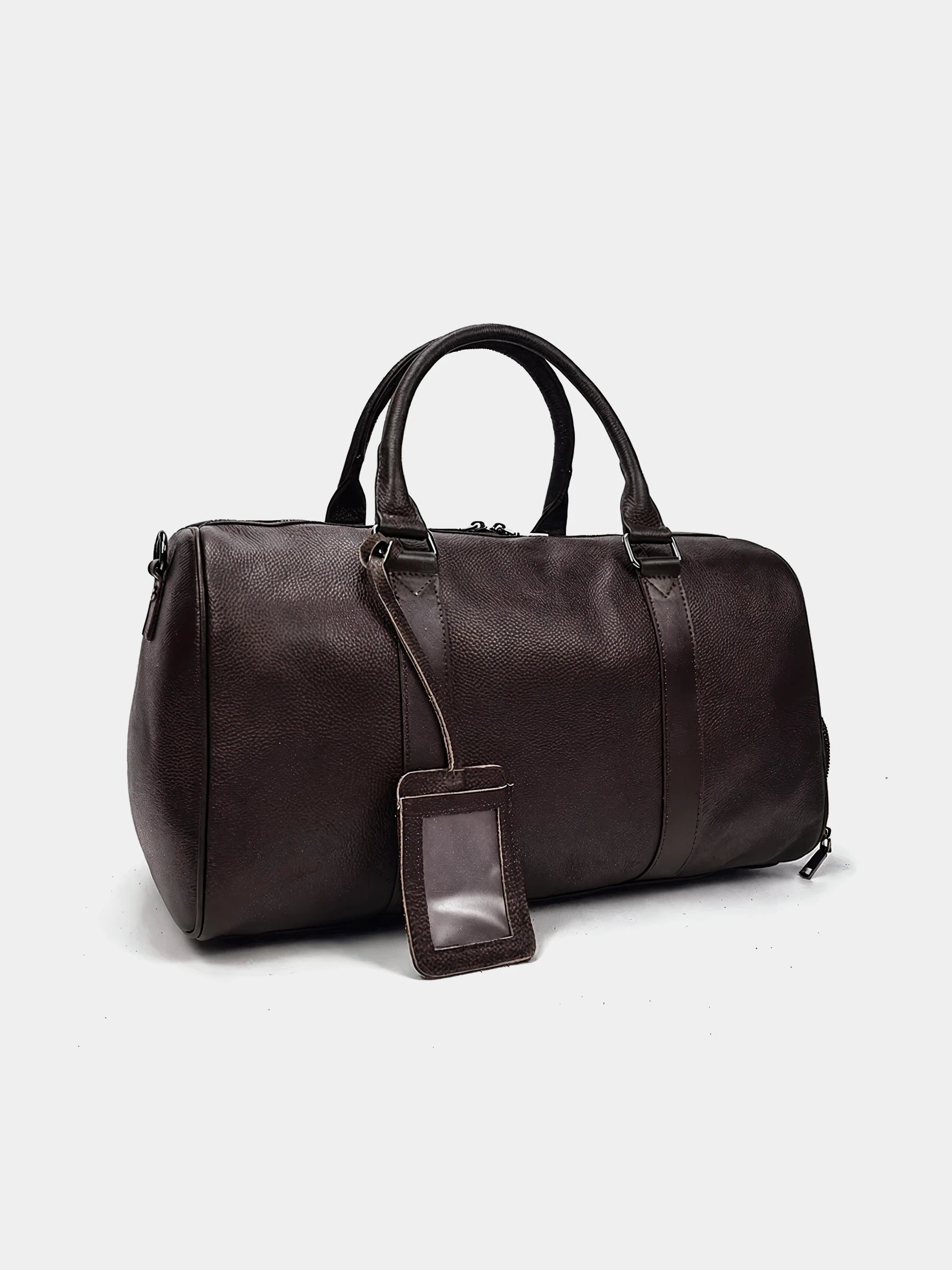 Leather Weekend Holdall D02