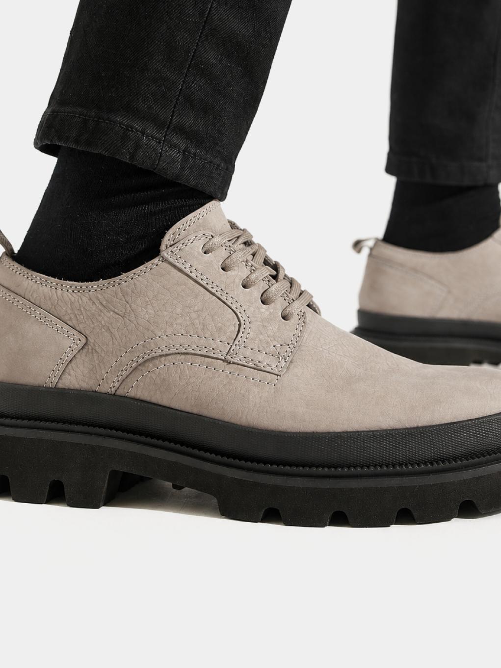 Nubuck Derby Shoes DS01 - Trostoo