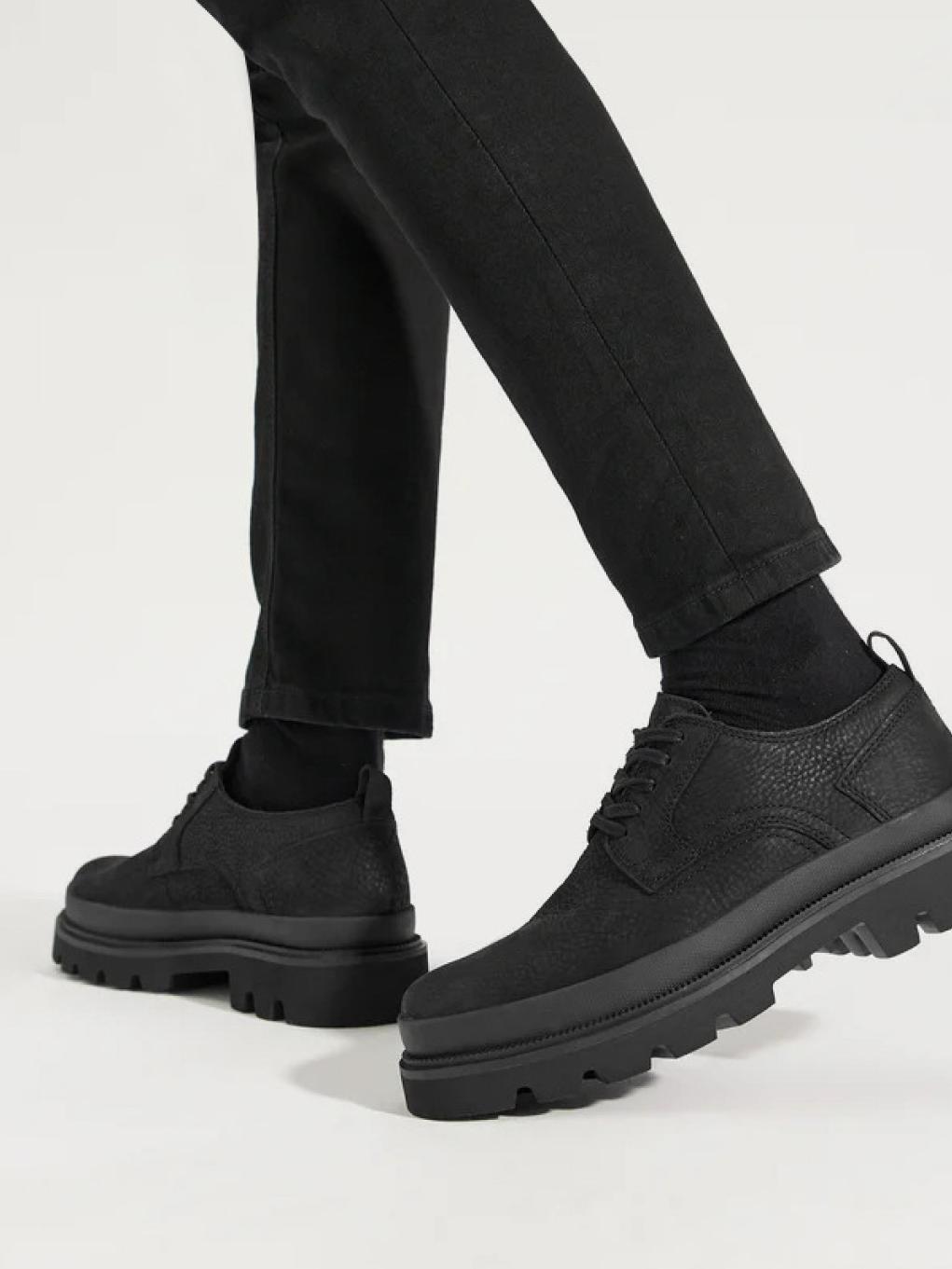 Nubuck Derby Shoes DS01 - Trostoo