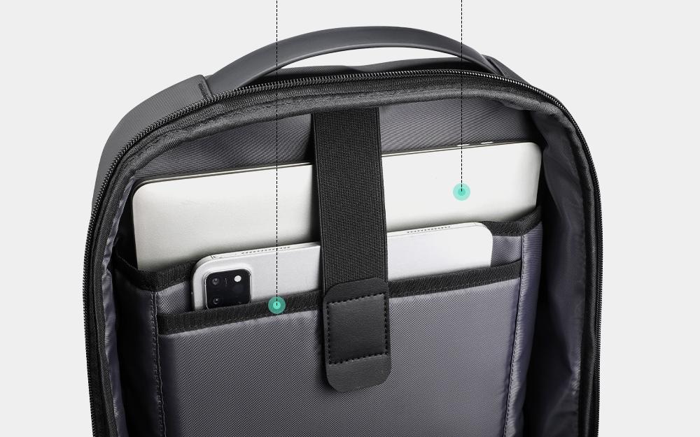 Oxford Cloth Business Laptop Backpack T17 - Trostoo