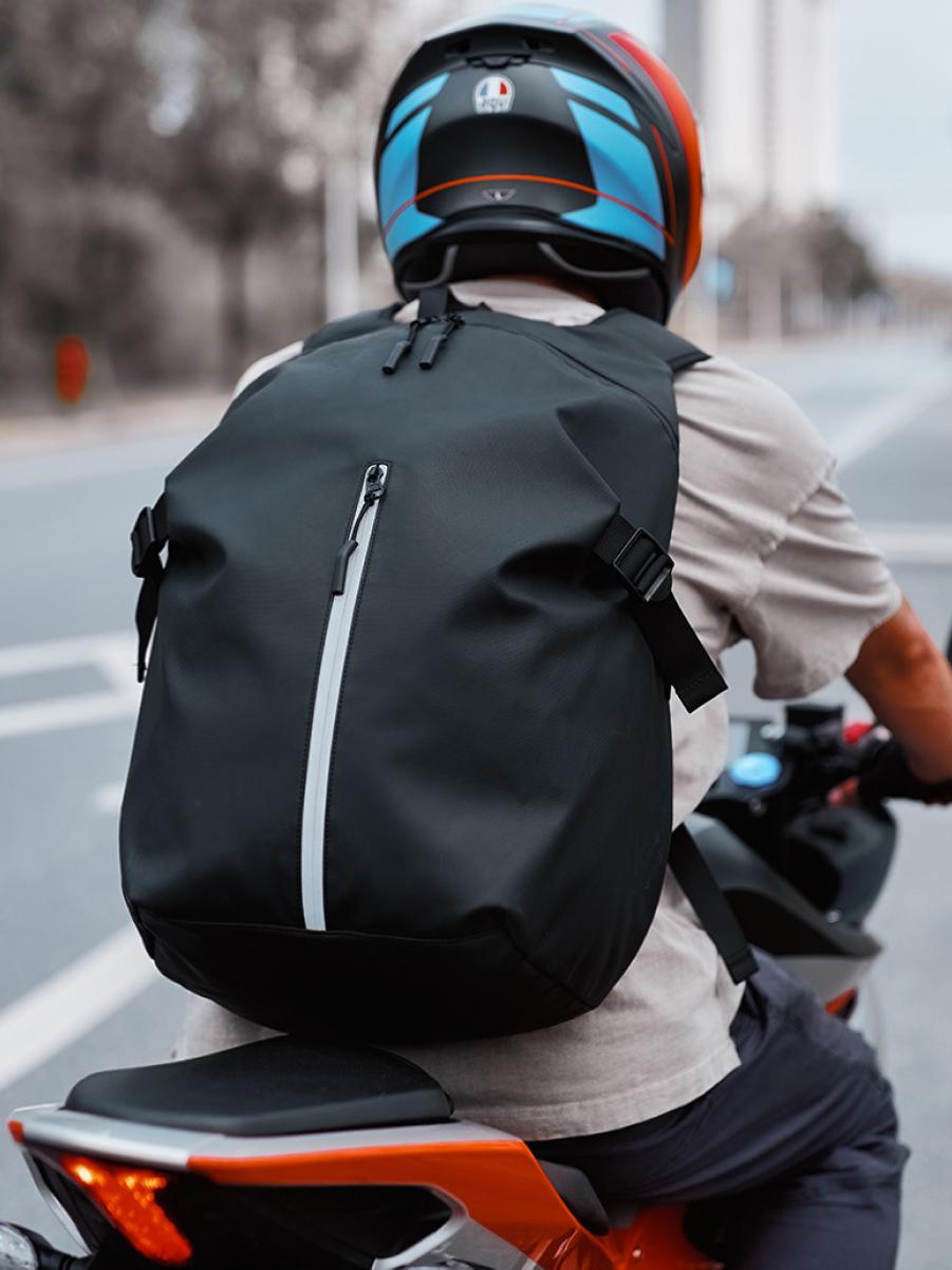 Oxford Waterproof Motorcycle Helmet Backpack M1 - Trostoo