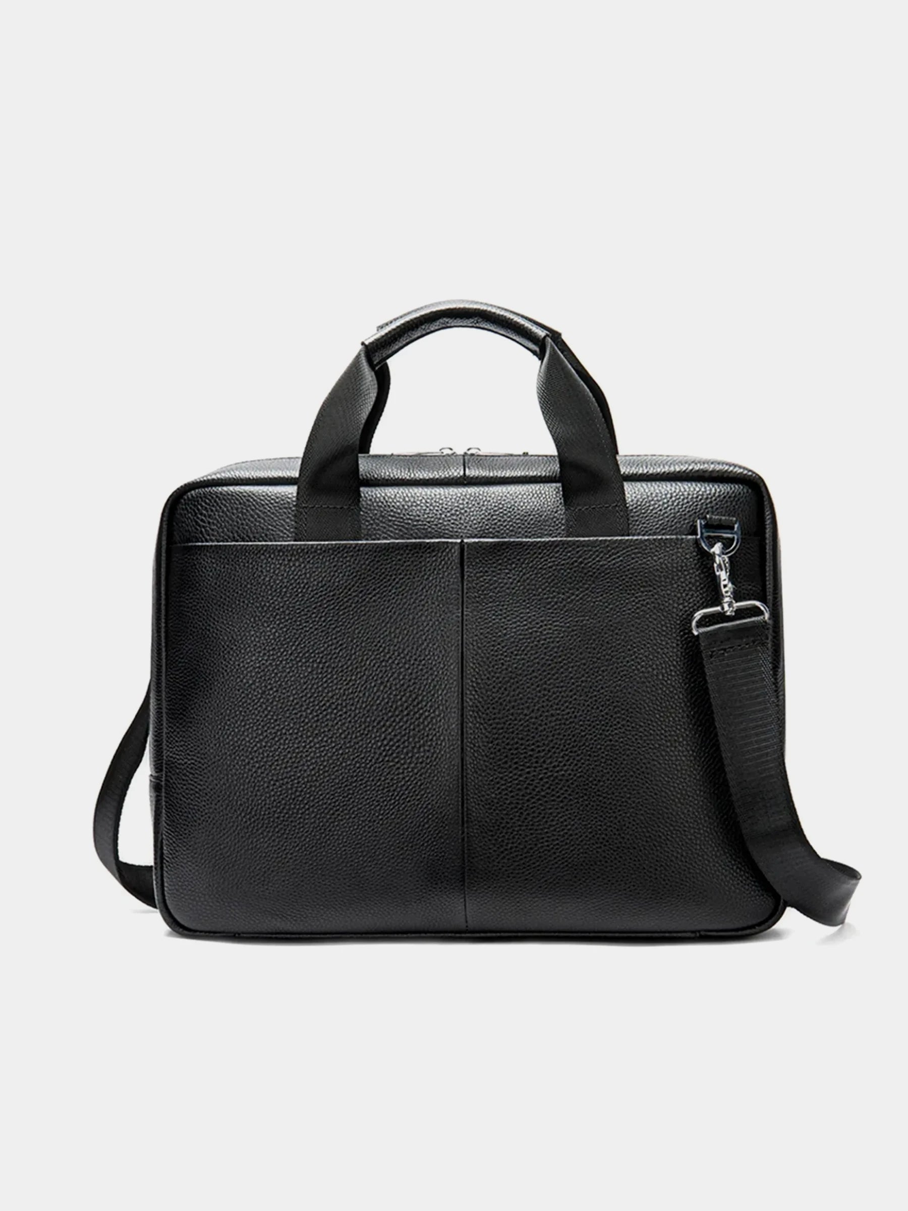 Slim Leather Laptop Briefcase P03