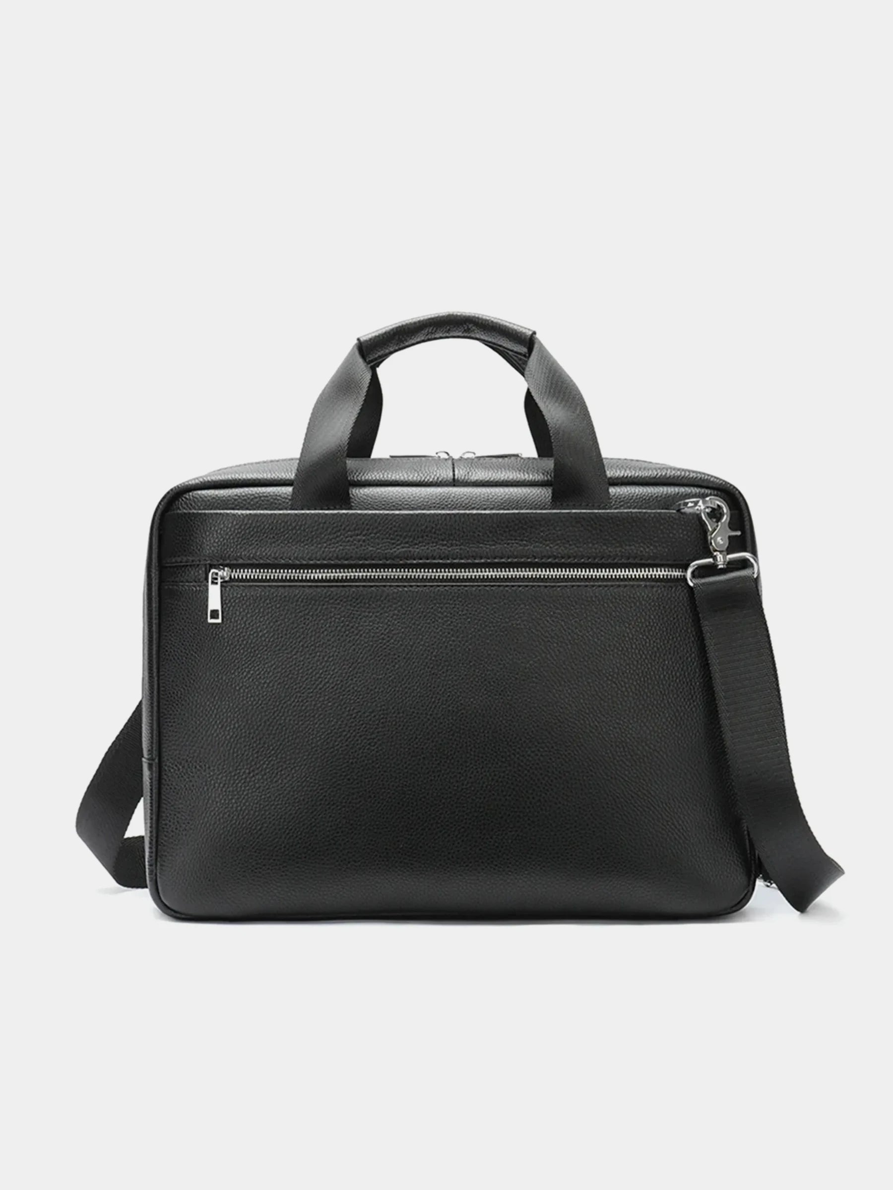 Slim Leather Laptop Briefcase P03