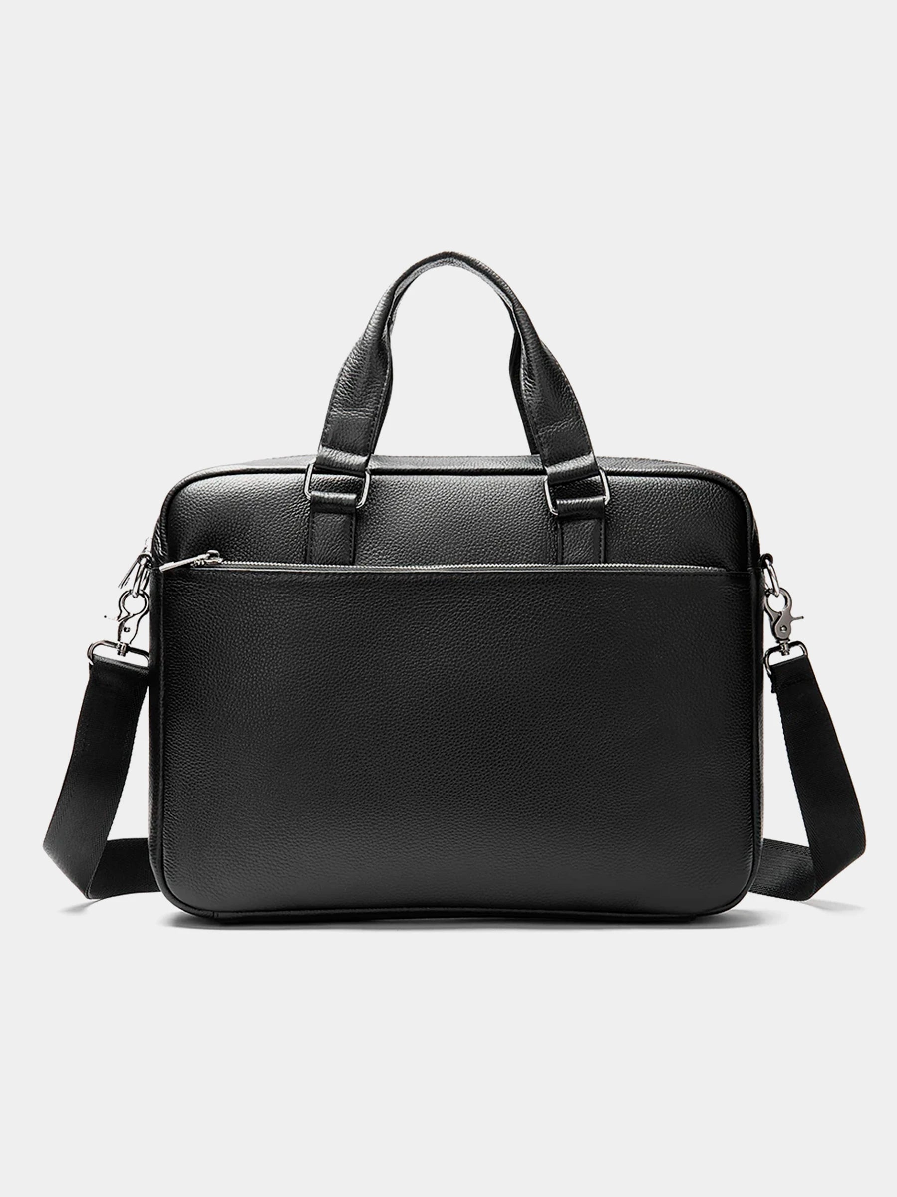 Slim Leather Laptop Briefcase P04