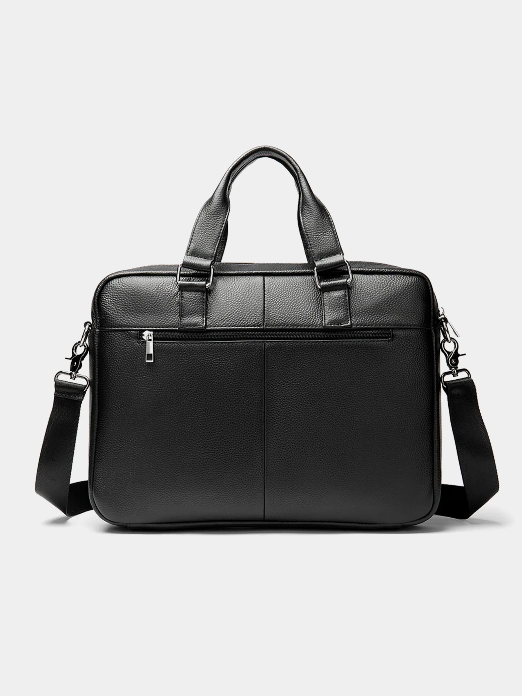 Slim Leather Laptop Briefcase P04