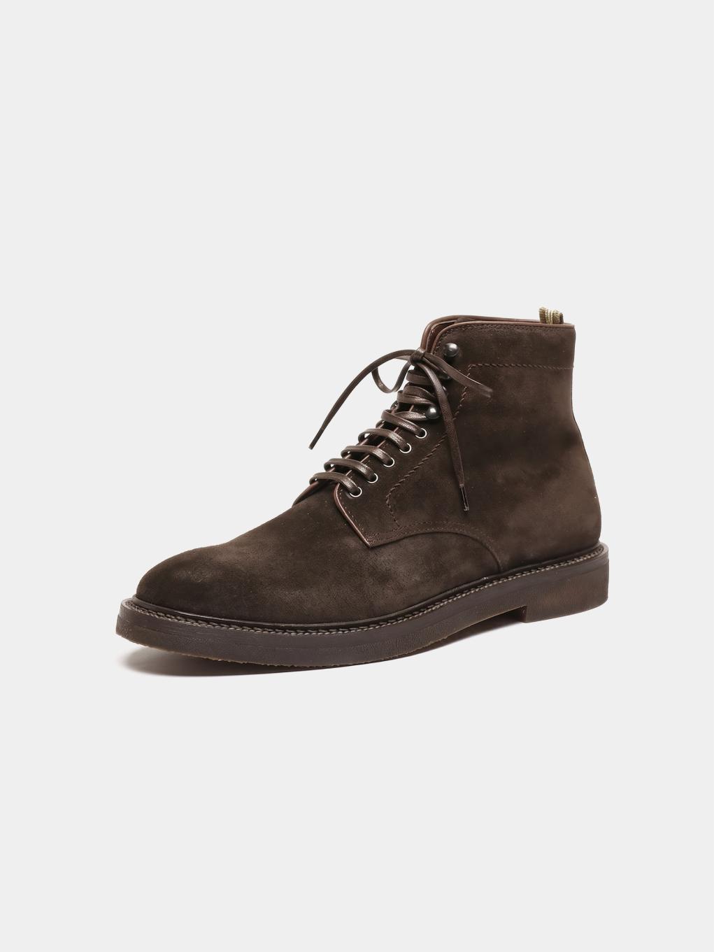 Suede Lace-Up Desert Boots BF01 - Trostoo