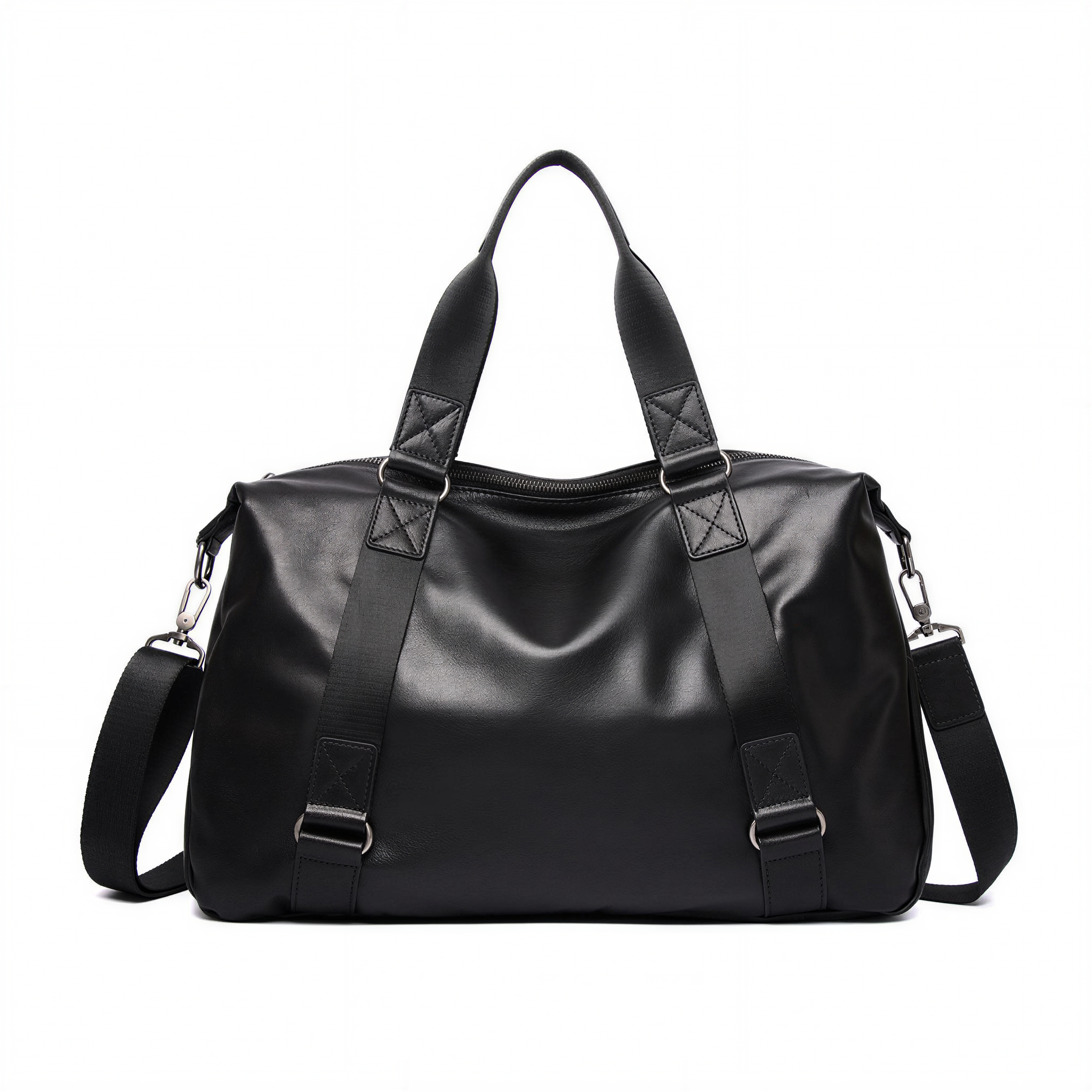 Leather Weekend Holdall D03