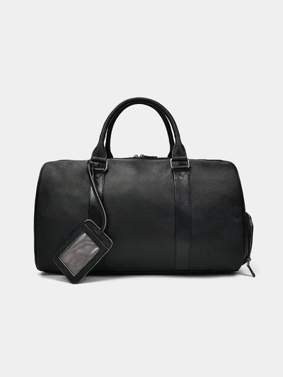 Leather Weekend Holdall D02