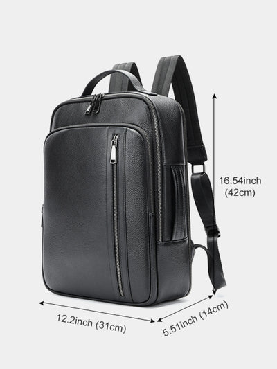 Leather Travel Executive Backpack T08