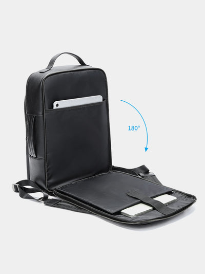 Leather Travel Executive Backpack T08