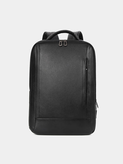 dash executive leather backpack Men's Leather Executive Laptop Backpack with USB T05 – Trostoo