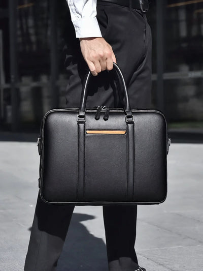 Leather Laptop Briefcase P08