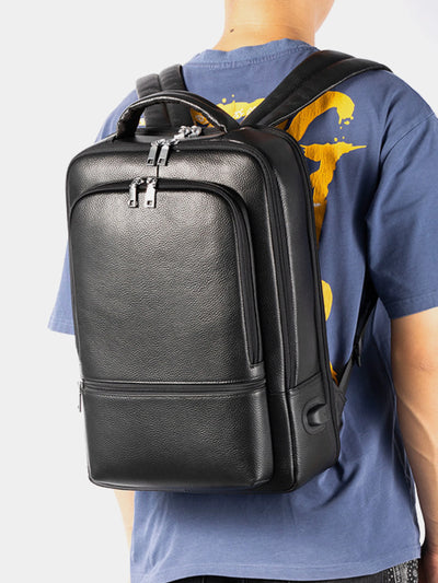 Leather Executive Backpack T06