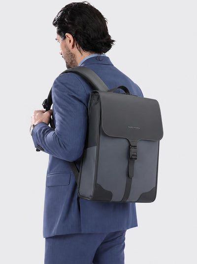 Magnetic Buckle Laptop Backpack T22 - Trostoo