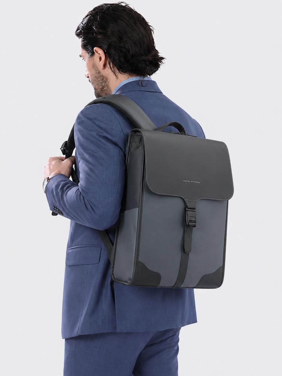 Magnetic Buckle Laptop Backpack T22 - Trostoo