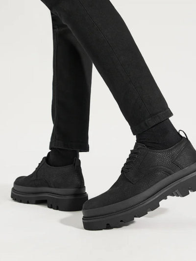 Nubuck Derby Shoes DS01 - Trostoo