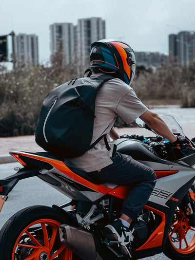 Oxford Waterproof Motorcycle Helmet Backpack M1 - Trostoo