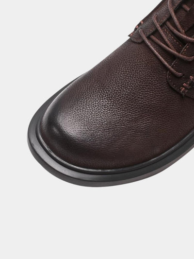 Pebbled Leather Chukka Boots BF05 - Trostoo