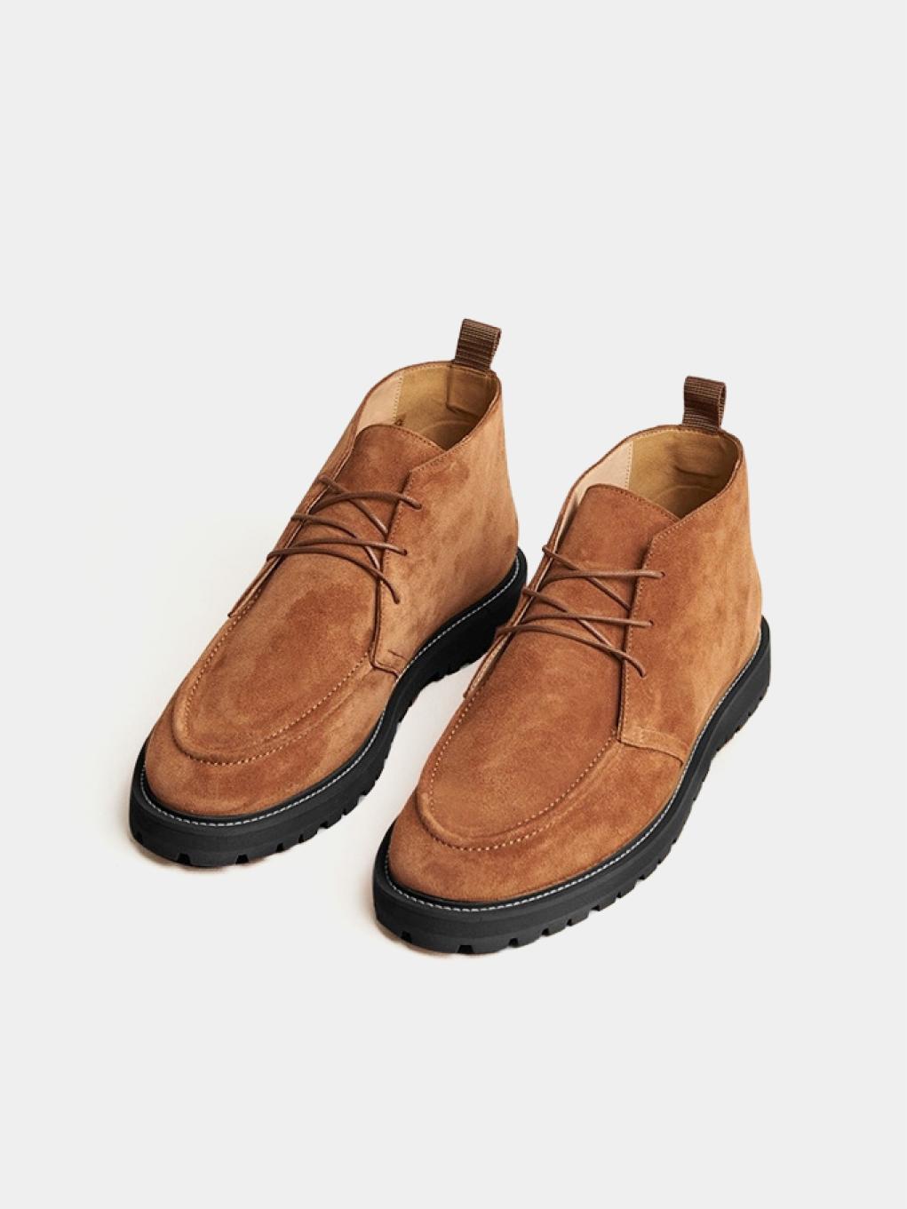 Suede Chukka Boots BF04 - Trostoo