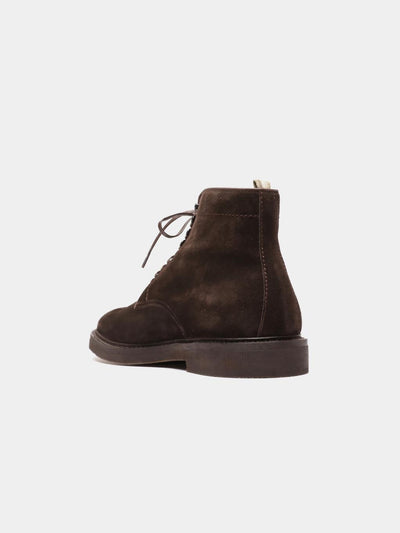Suede Lace-Up Desert Boots BF01 - Trostoo